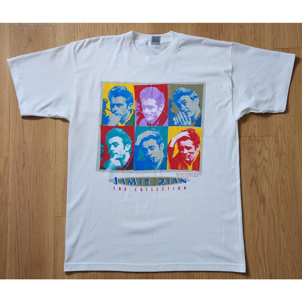 Vtg 90's James Dean Made In USA James Dean Movie Tee T Shirt Sz XL Single Stitch
